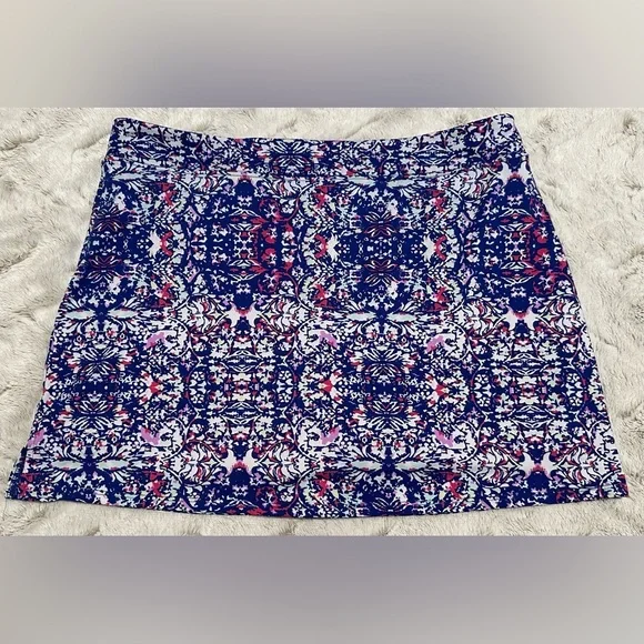Tranquility by Colorado Clothing 
"Blue Tapestry" Active Workout Skirt Skort - Picture 6 of 7